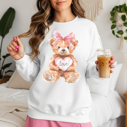 Teddy Bear Love Sweatshirt