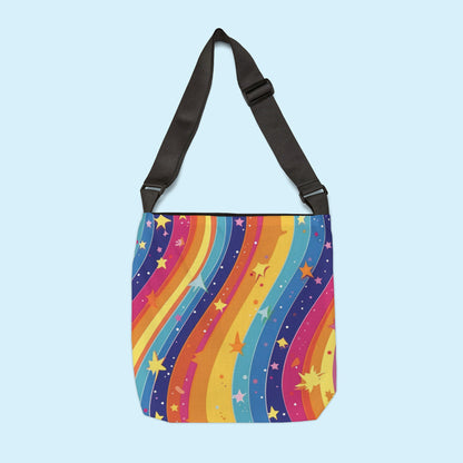 ZIGGY STARDUST STRIPEY CROSSBODY BAG