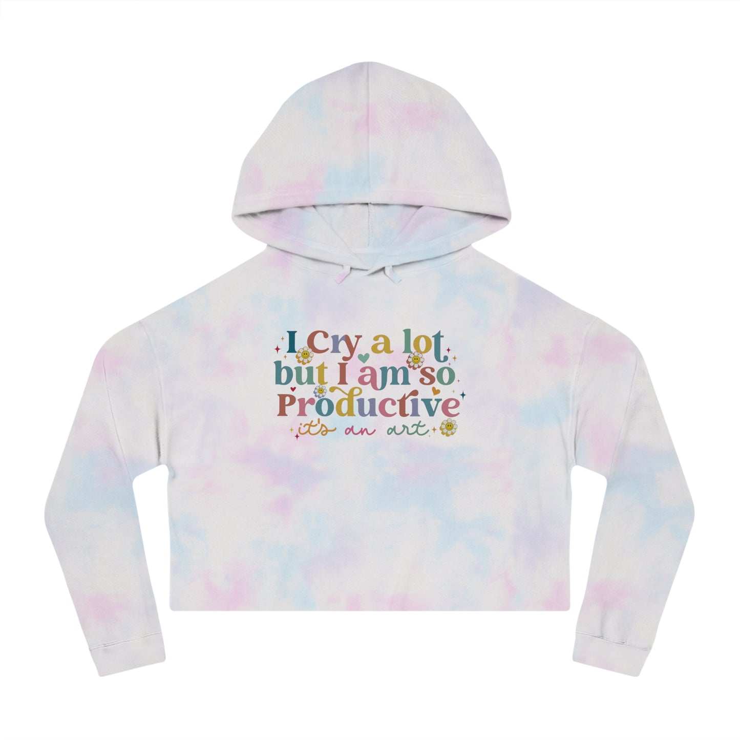 I CRY A LOT TAYLOR SWIFT CROP HOODIE