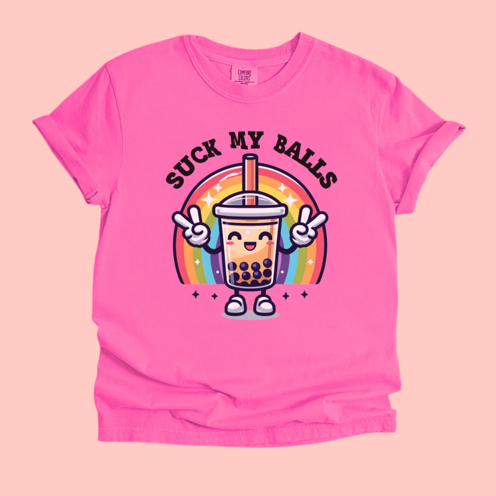 SUCK MY BALLS - BOBA TEE