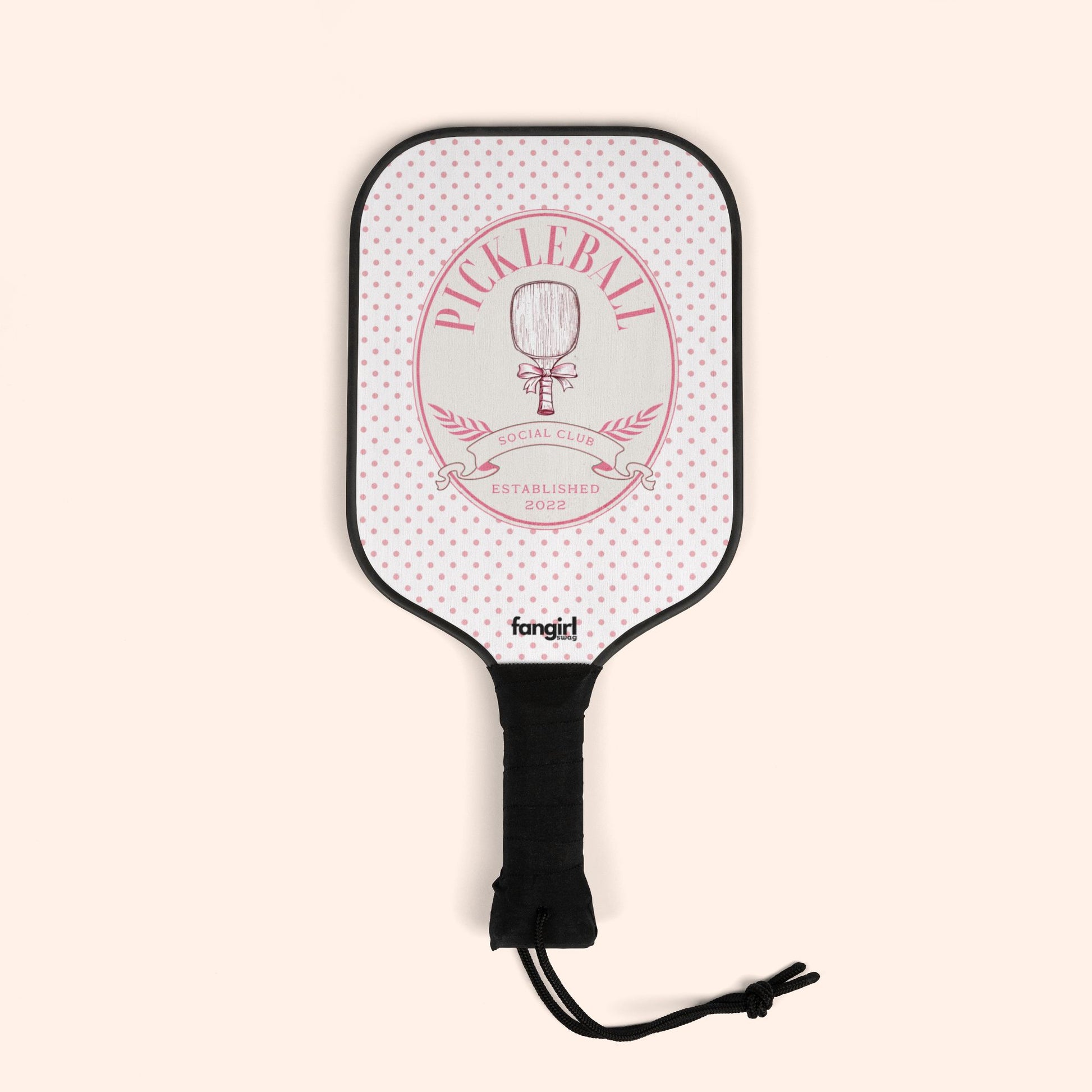 PICKLEBALL SOCIAL CLUB - 2 PADDLES w/2 BALLS - FANGIRL SWAG