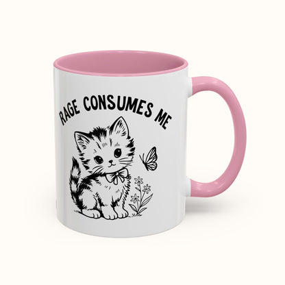 Rage Consumes Me Mug