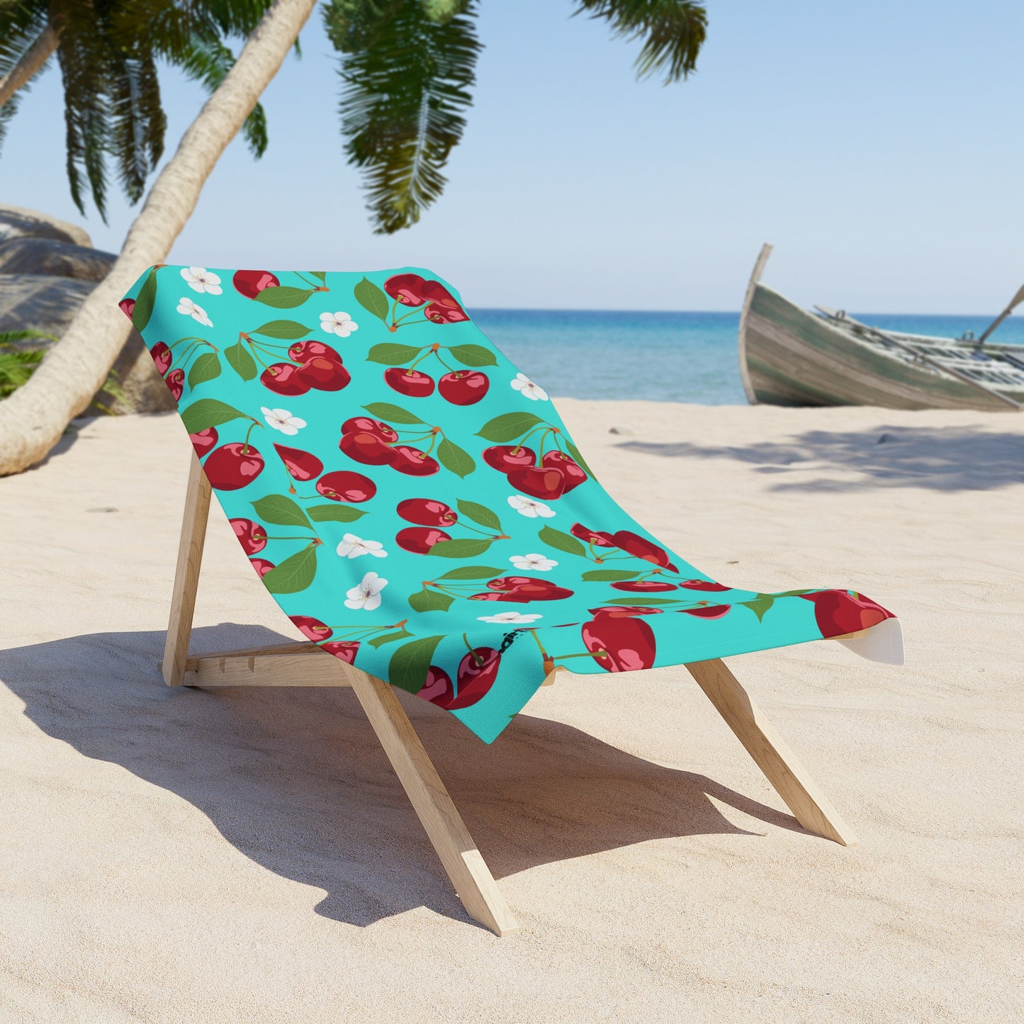 CHERRIES BEACH TOWEL