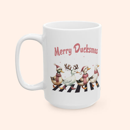 MERRY DUCKMAS - CERAMIC MUG