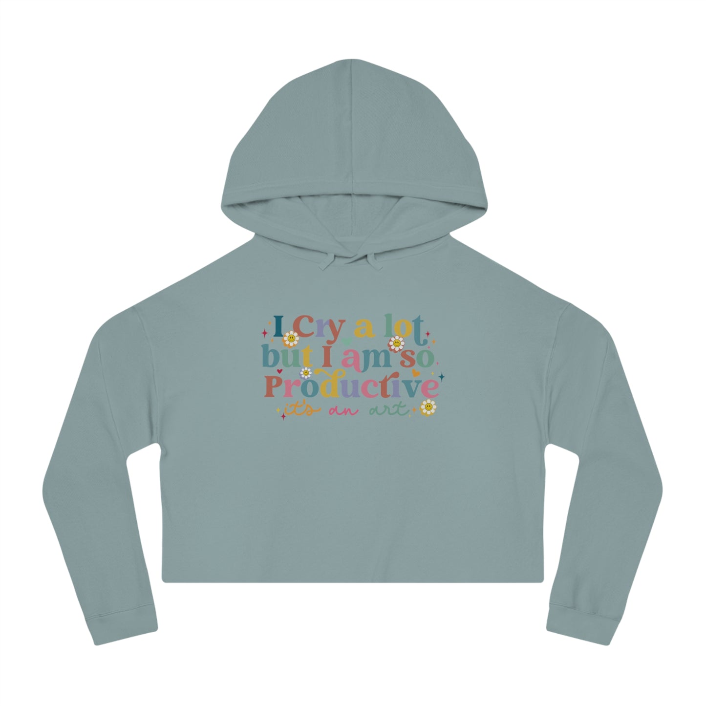 I CRY A LOT TAYLOR SWIFT CROP HOODIE