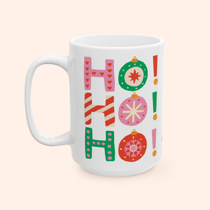 HO HO HO - CERAMIC MUG