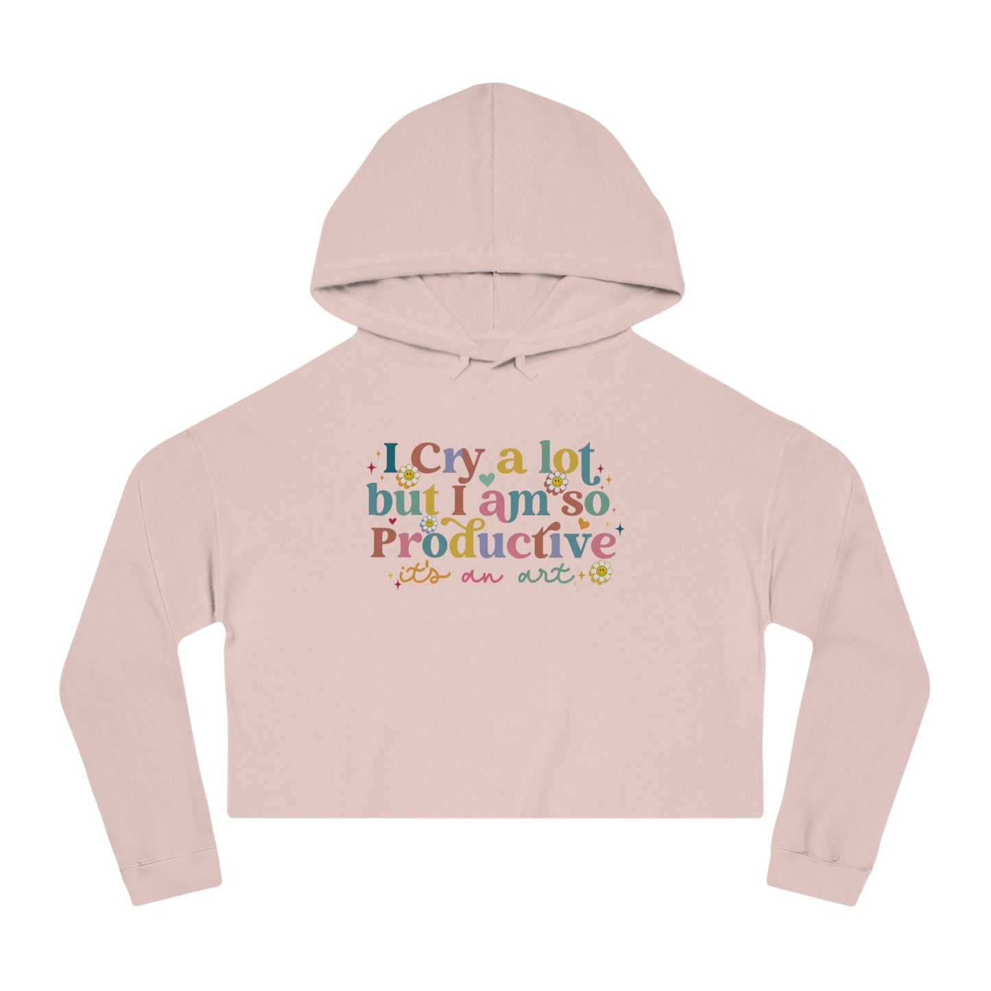 I CRY A LOT TAYLOR SWIFT CROP HOODIE