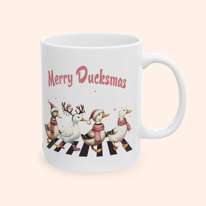 MERRY DUCKMAS - CERAMIC MUG