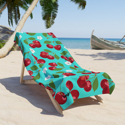 CHERRIES BEACH TOWEL