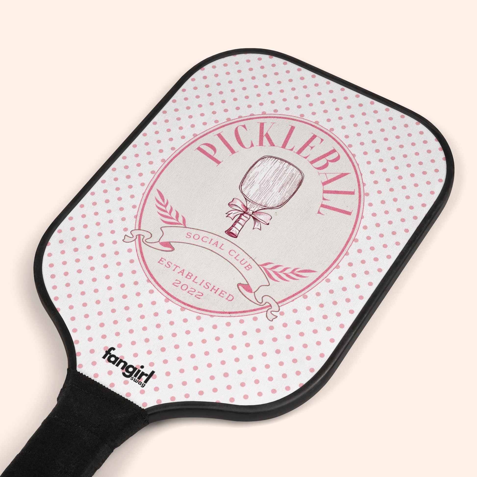 PICKLEBALL SOCIAL CLUB - 2 PADDLES w/2 BALLS - FANGIRL SWAG