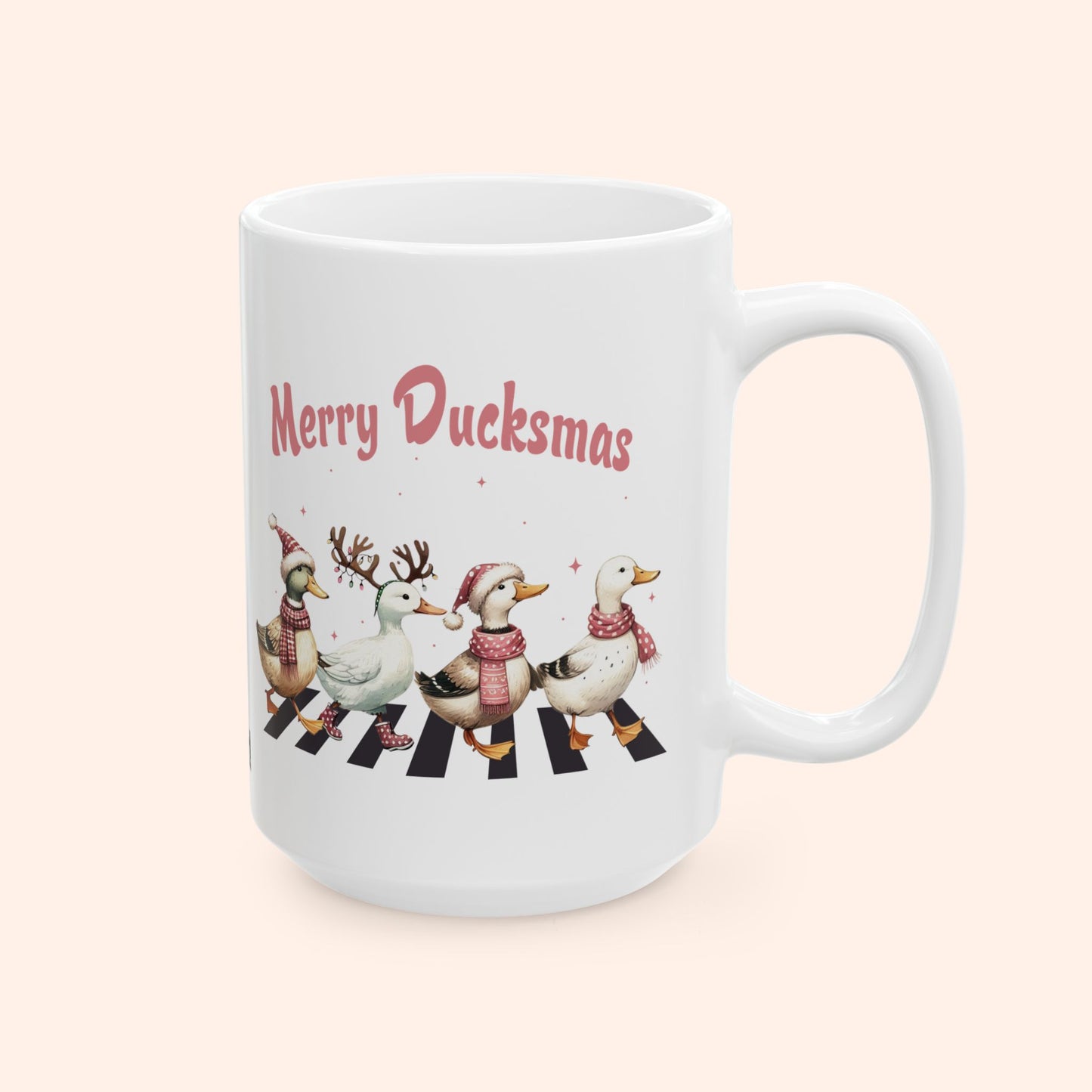 MERRY DUCKMAS - CERAMIC MUG