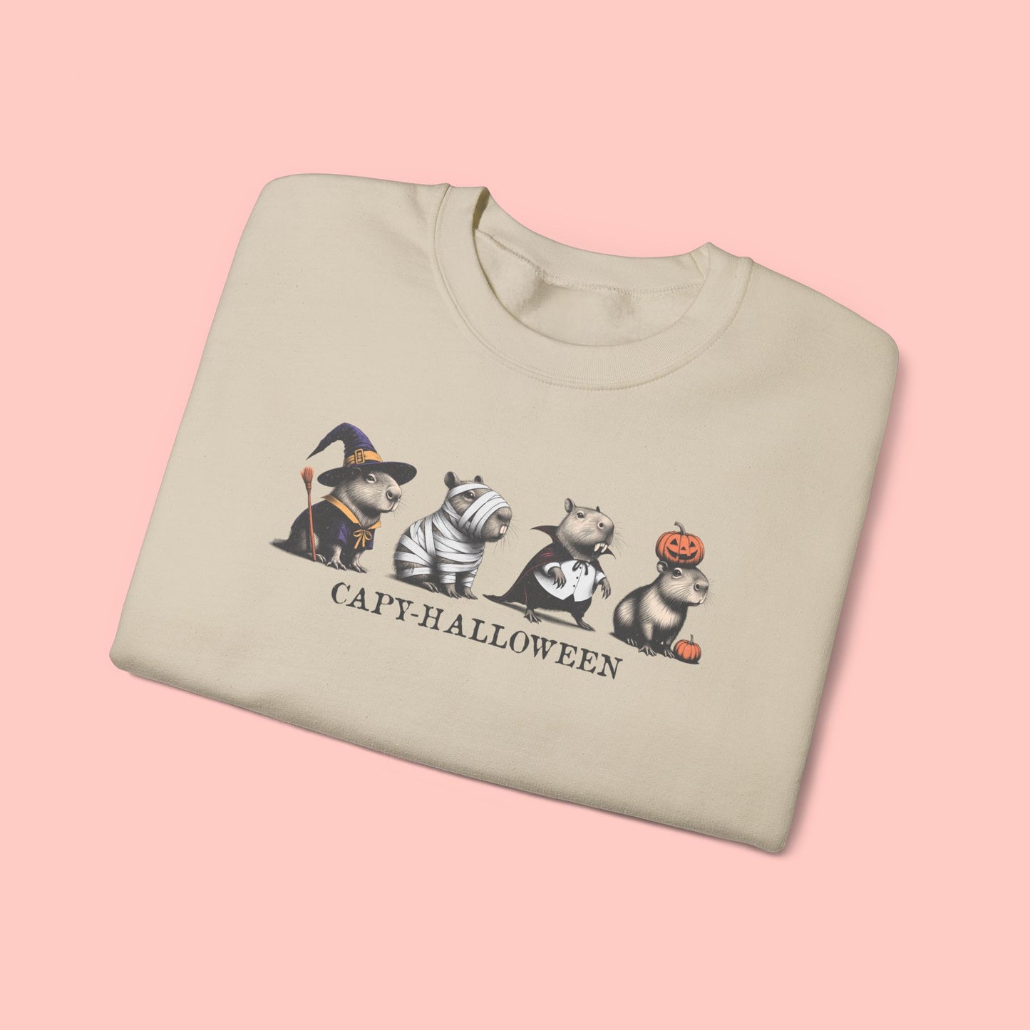 CAPY-HALLOWEEN SWEATSHIRT