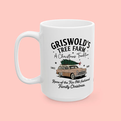 GRISWOLD'S TREE FARM - CERAMIC MUG