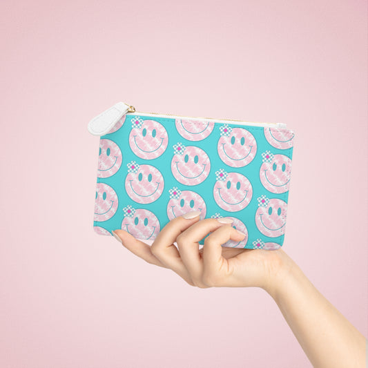 PINKY SMILES MINI CLUTCH BAG