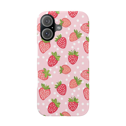 STRAWBERRY PATCH PHONE CASE