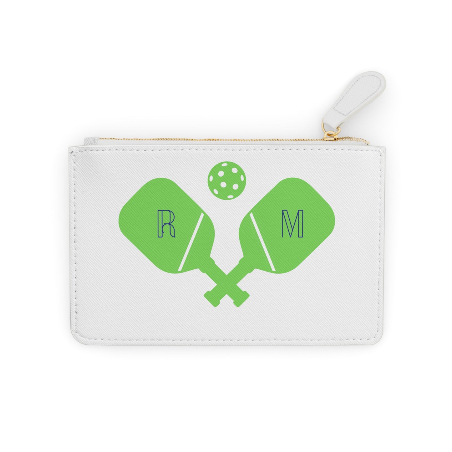 PICKLEBALL MONOGRAM PERSONALIZED MINI CLUTCH