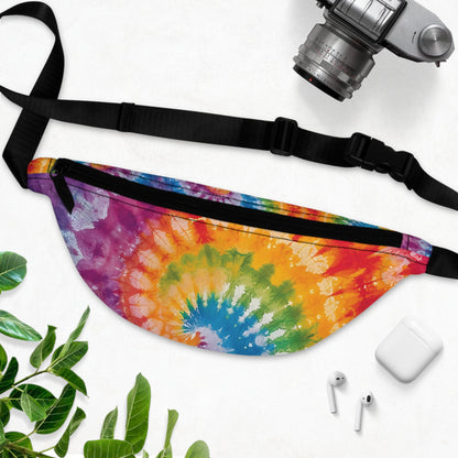 SPIRAL TIE DYE FANNY PACK