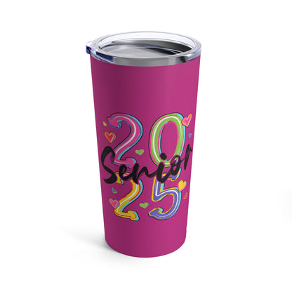 SENIOR 2025 NEON - 20 OZ INSULATED TUMBLER