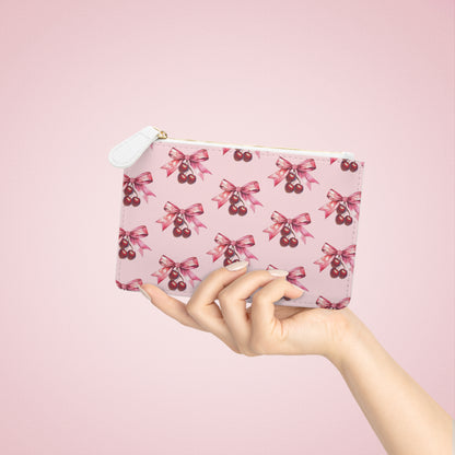 CHERRY CHARM MINI CLUTCH BAG