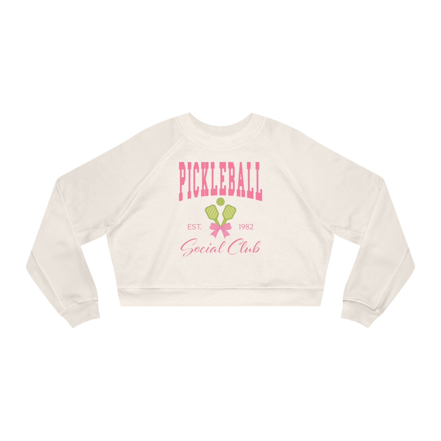 PICKLEBALL CROPPED SWEATSHIRT