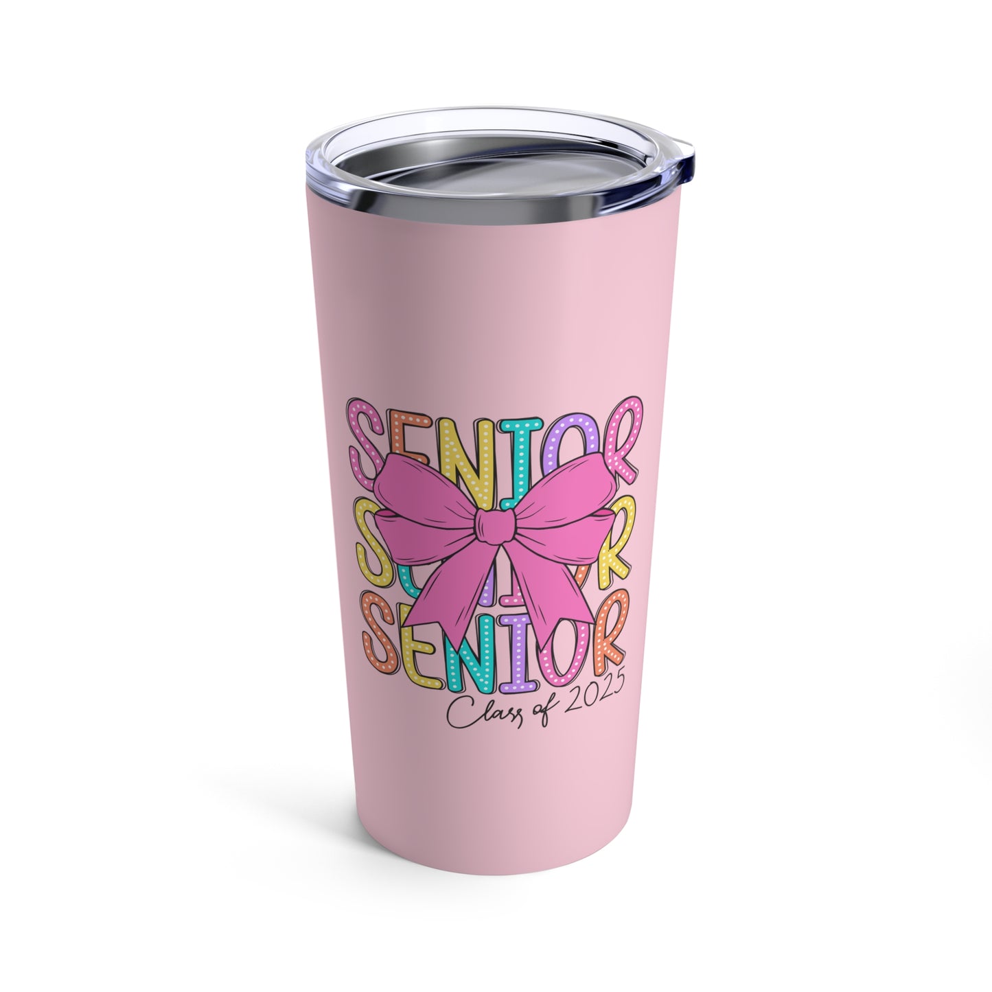 CLASS OF 2025 COQUETTE TUMBLER - 20 OZ INSULATED TUMBLER