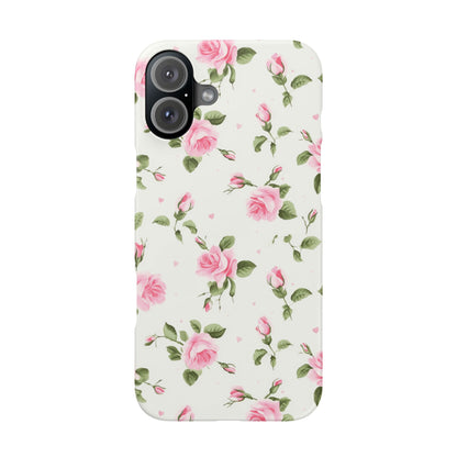 SWEET PINK ROSE PHONE CASE