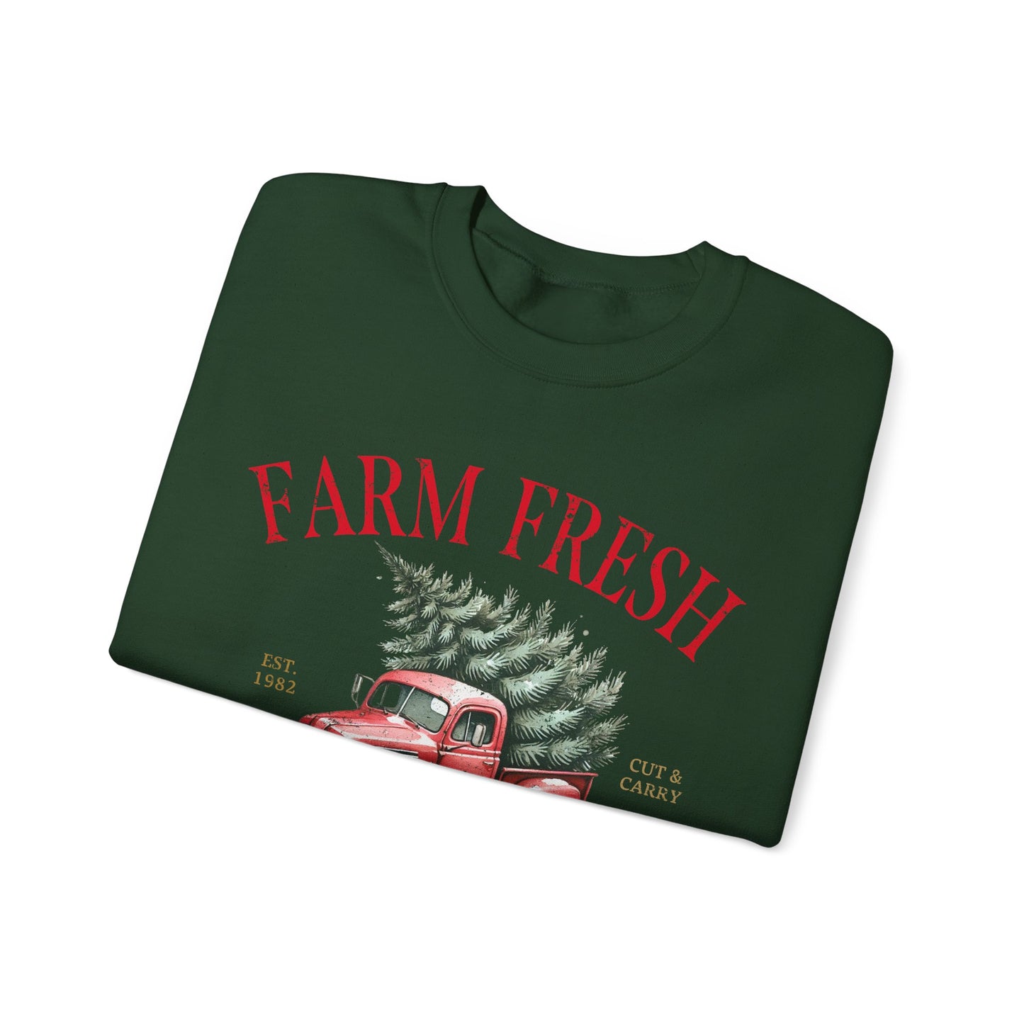 FARM FRESH TREES SWEATSHIRT