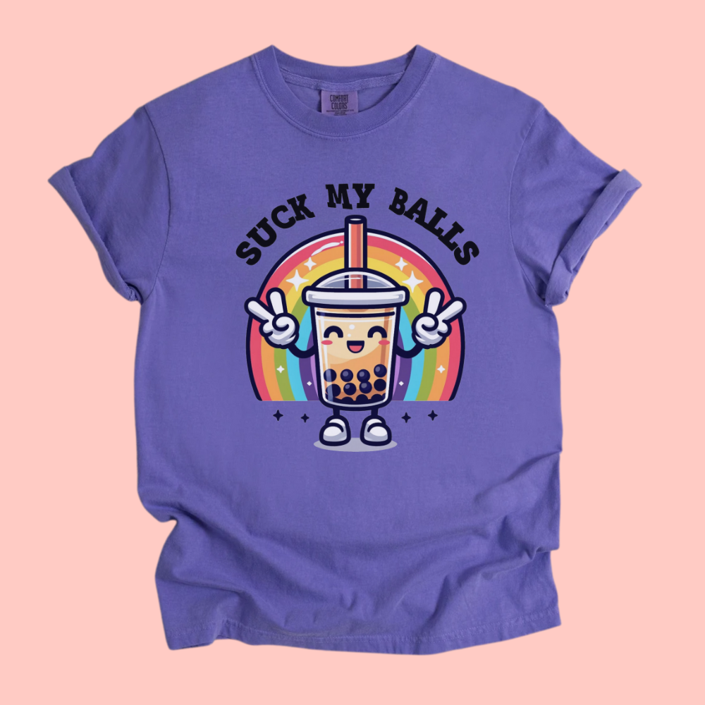 SUCK MY BALLS - BOBA TEE