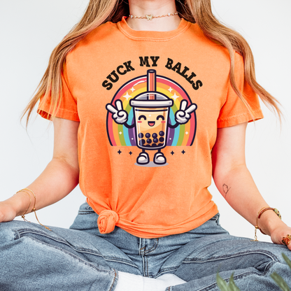 SUCK MY BALLS - BOBA TEE