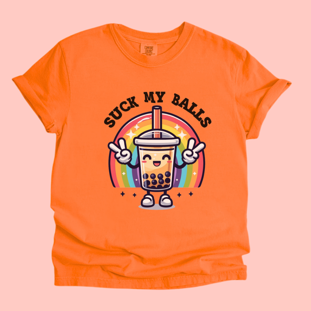 SUCK MY BALLS - BOBA TEE