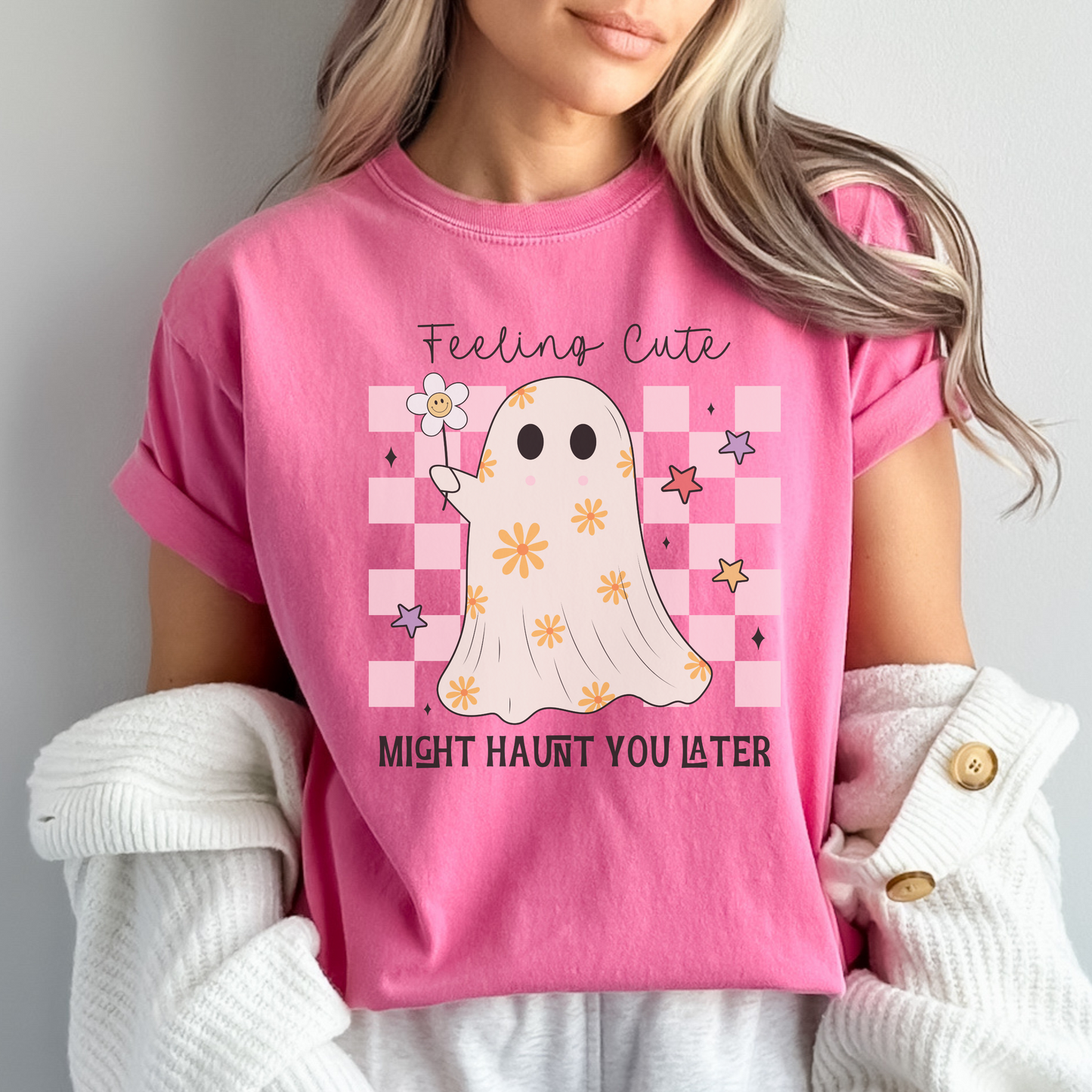 CUTE GHOST TEE