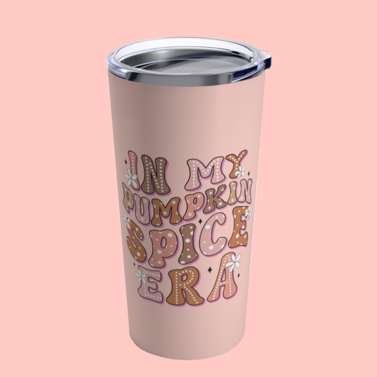 IN MY PUMPKIN SPICE ERA - 20 OZ INSULATED TUMBLER