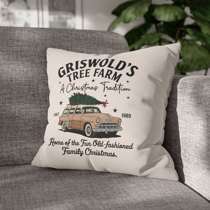 GRISWOLD'S TREE FARM PILLOW