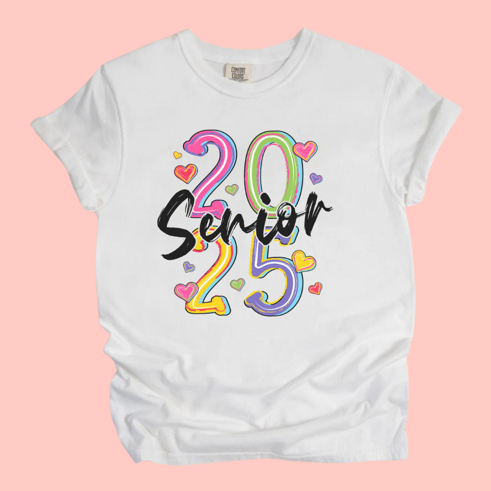 SENIOR 2025 NEON TEE