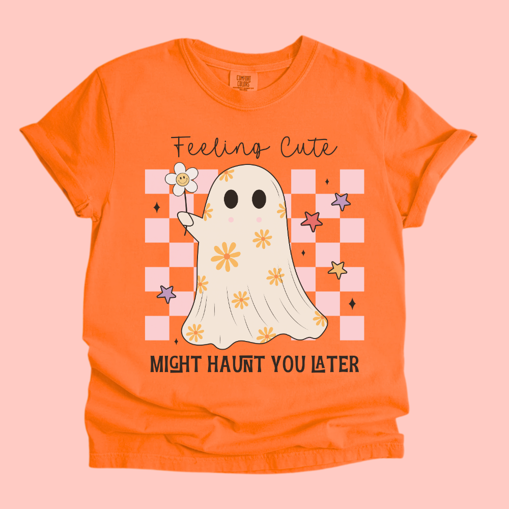 CUTE GHOST TEE