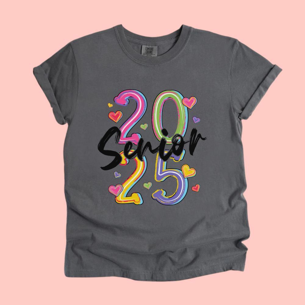 SENIOR 2025 NEON TEE