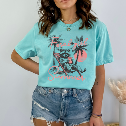 FERAL GIRL SUMMER TEE