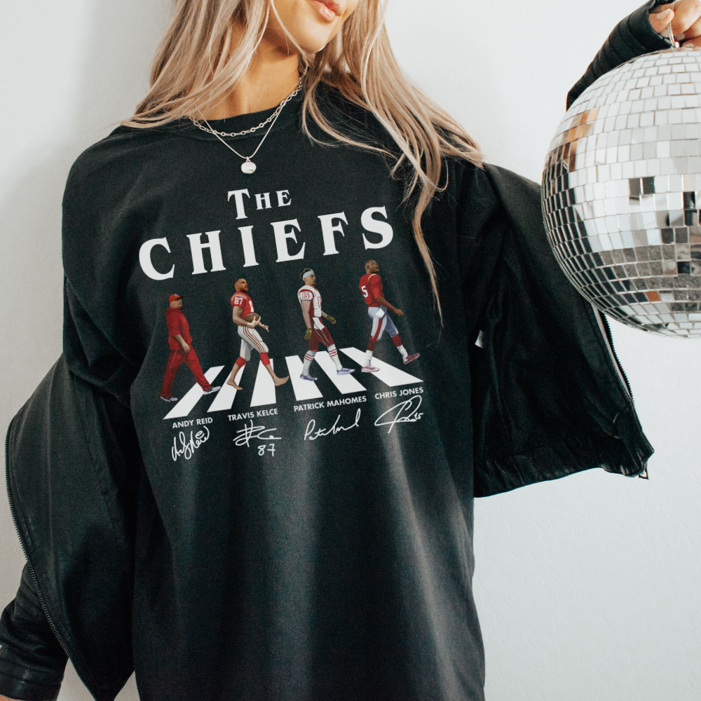 CHIEFS ON ABBEY ROAD TEE