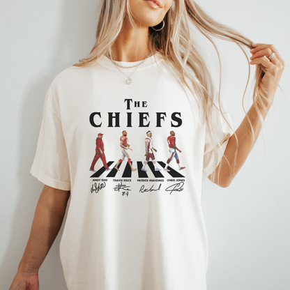 CHIEFS ON ABBEY ROAD TEE