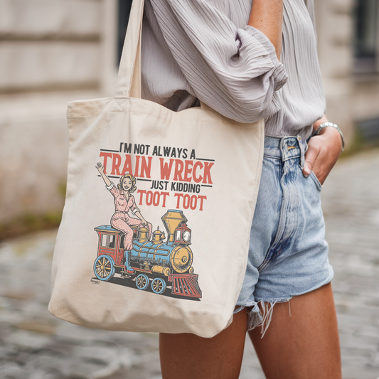 Train Wreck Tote