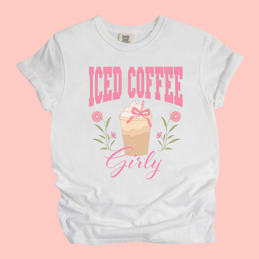 ICED COFFEE GIRLY TEE