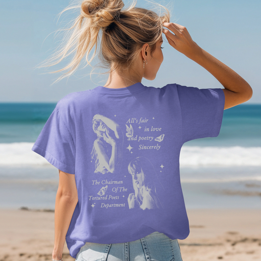 ALL'S FAIR IN LOVE AND POETRY TEE