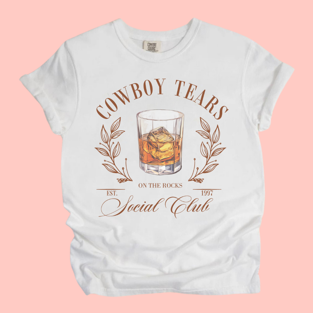 COWBOY TEARS TEE