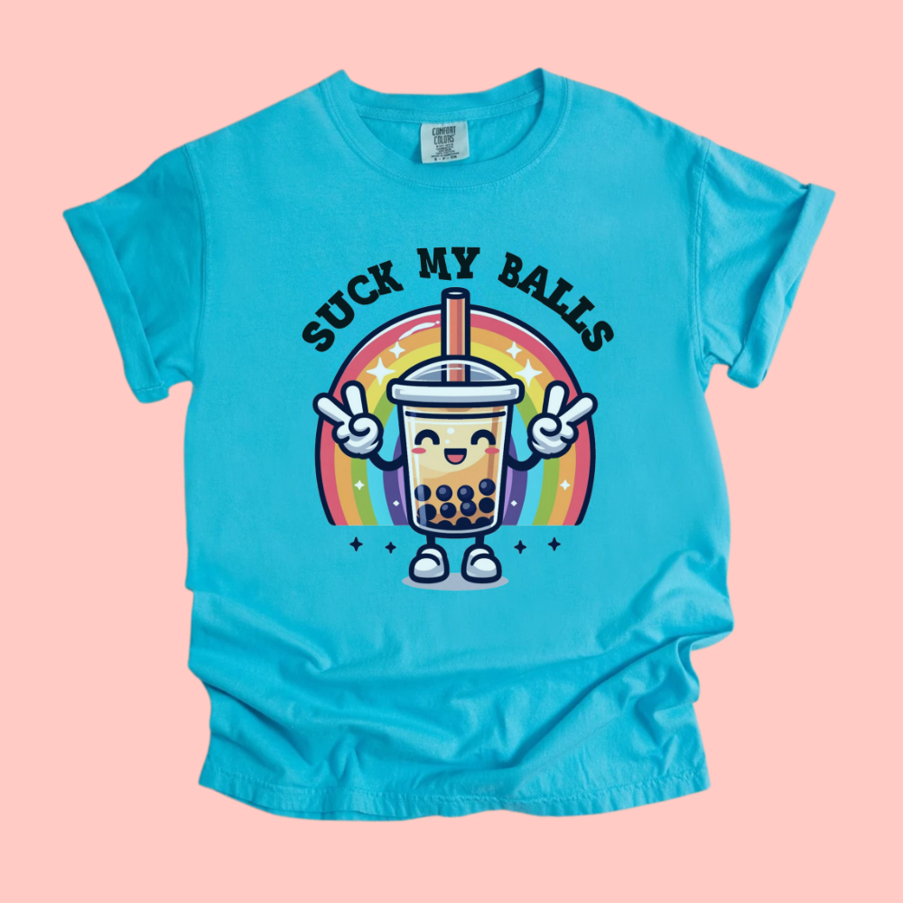 SUCK MY BALLS - BOBA TEE